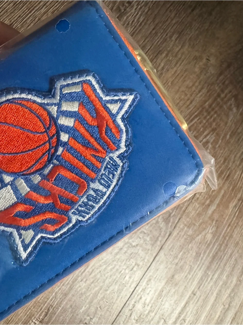 Loungefly Blue and Orange Sports Card Holder Wallet